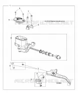 BRAKES, FRONT BRAKE LEVER AND MASTER CYLINDER (FROM 3/12/2018)