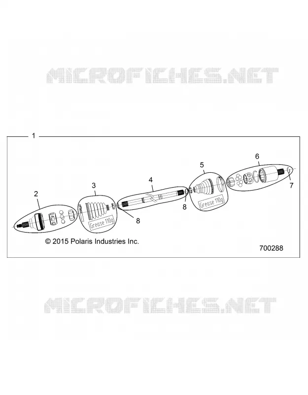 DRIVE TRAIN, HALF SHAFT, REAR (TO 12/1/2018)