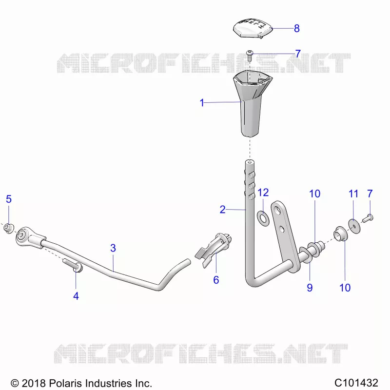 DRIVE TRAIN, GEAR SELECTOR