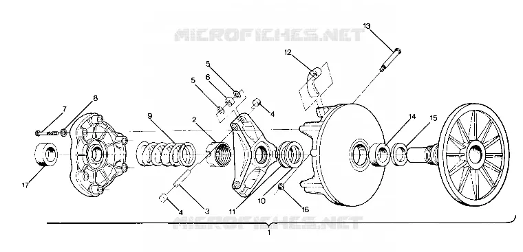 DRIVE CLUTCH 650 (4916801680012A)