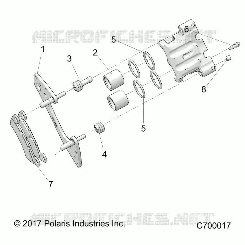 FRONT BRAKE CALIPER