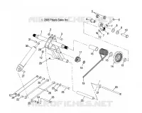 REAR SUSPENSION TORQUE ARM, AND SHOCK