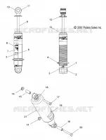 FRONT TRACK SHOCK (7043244)(DRAGON)