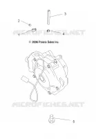 FRONT GEARCASE, MOUNTING (DEMAND DRIVE)