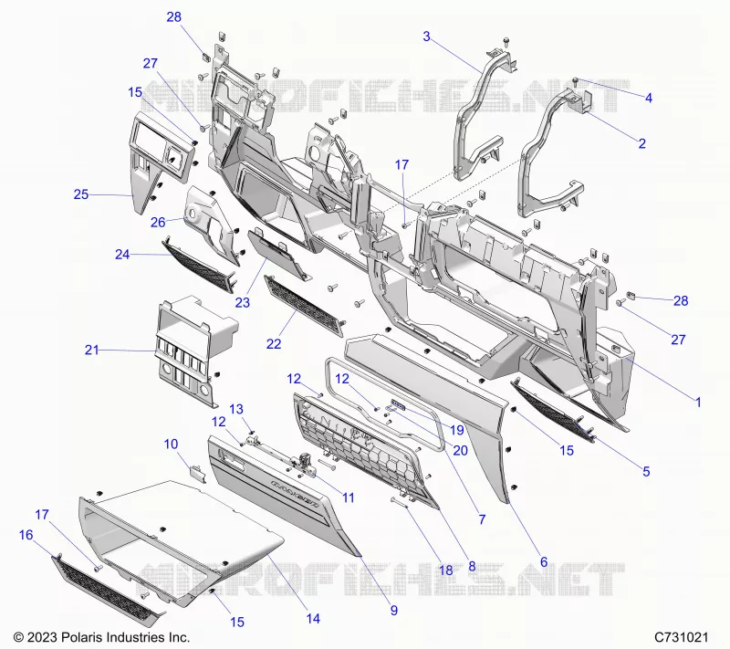 DASHBOARD, LOWER