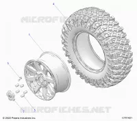 WHEELS, FRONT