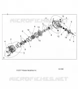 DRIVE TRAIN, FRONT GEARCASE, INTERNALS