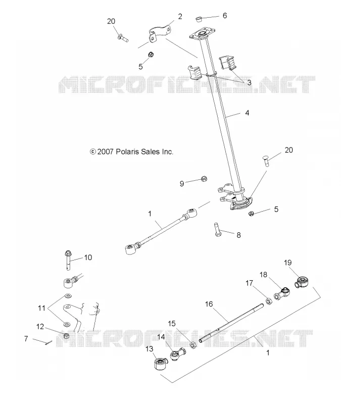 STEERING POST  