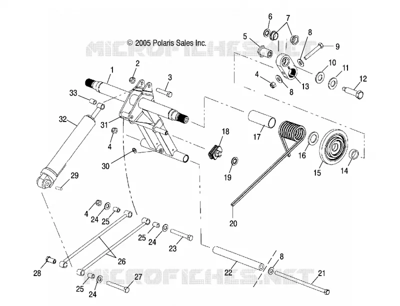 REAR TORQUE ARM
