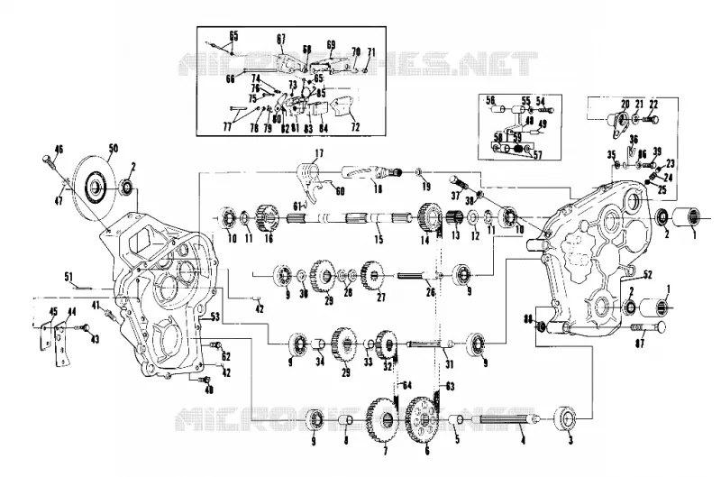 BRAKE   CHAINCASE (LTR) (4910931093013A)