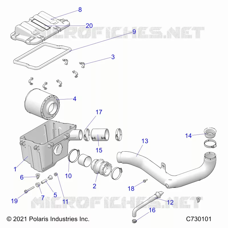 ENGINE, AIR INTAKE SYSTEM