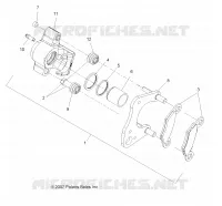 FRONT BRAKE CALIPER