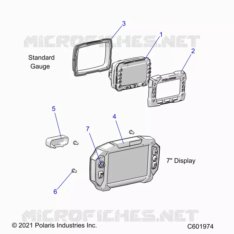 ELECTRICAL, MULTI FUNCTION GAUGE