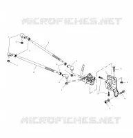 GEARCASE SELECTOR MOUNTING