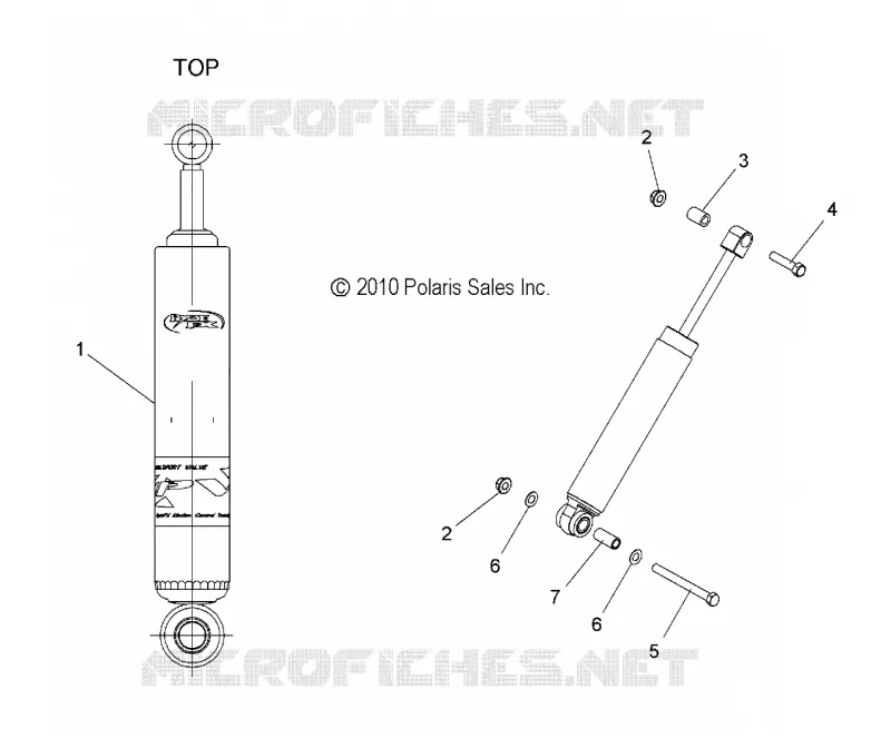 REAR TRACK SHOCK (7043716)