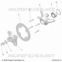 FRONT SUSPENSION CARRIER- Z23N4V99AL/BL/AR/BR (C0704127-2)