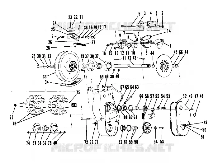BRAKE   CHAINCASE (4909500950015A)
