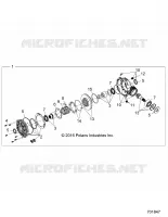 DRIVE TRAIN, FRONT GEARCASE (FROM 10/3/16)