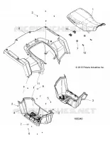 REAR BODYWORK CAB, SEAT AND FOOTWELLS