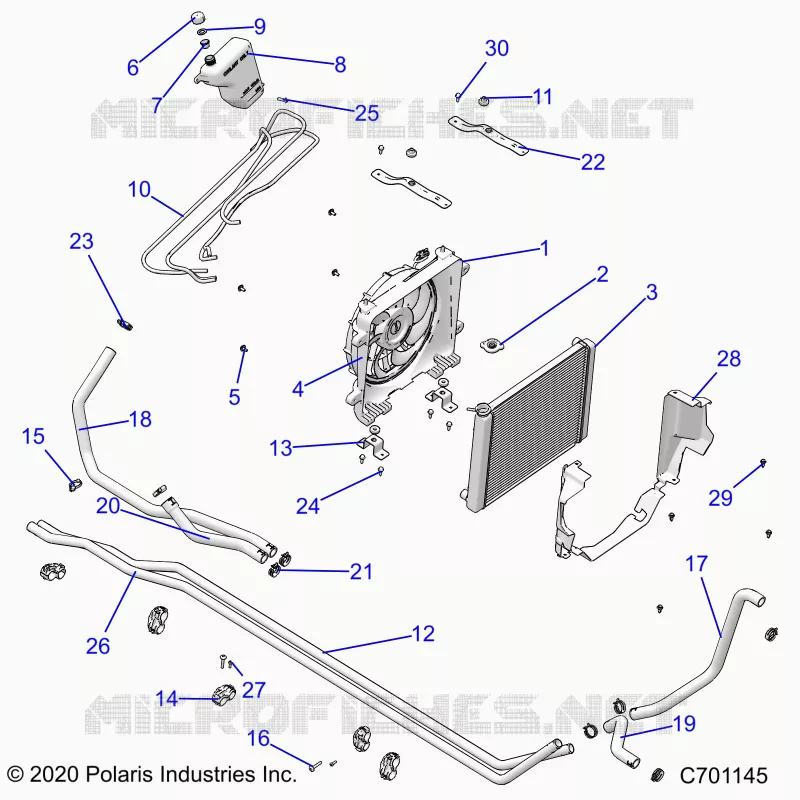 ENGINE, COOLING SYSTEM