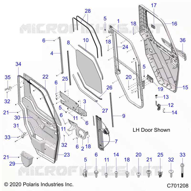 DOORS, FRONT, POWER