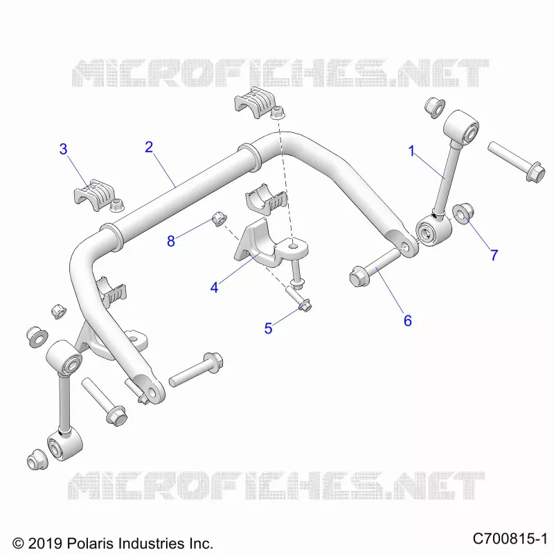 SUSPENSION, FRONT STABILIZER BAR
