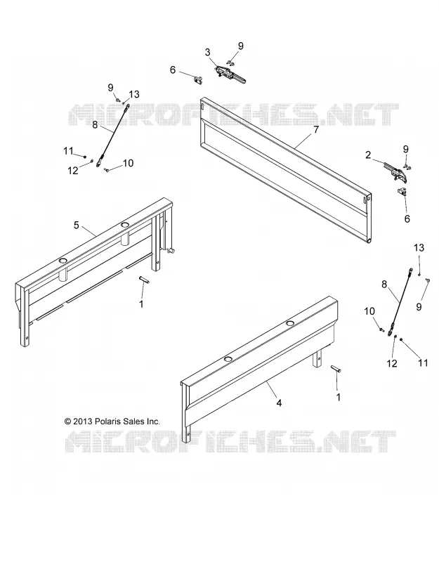 FLATEBED SIDES