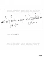 DRIVE TRAIN, REAR DRIVE SHAFT