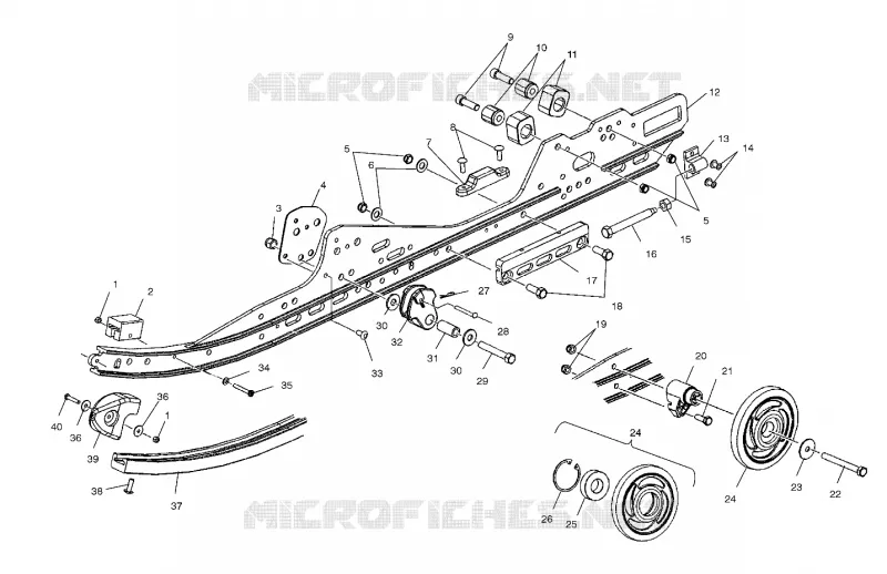 RAIL MOUNTING (SUSPENSION)