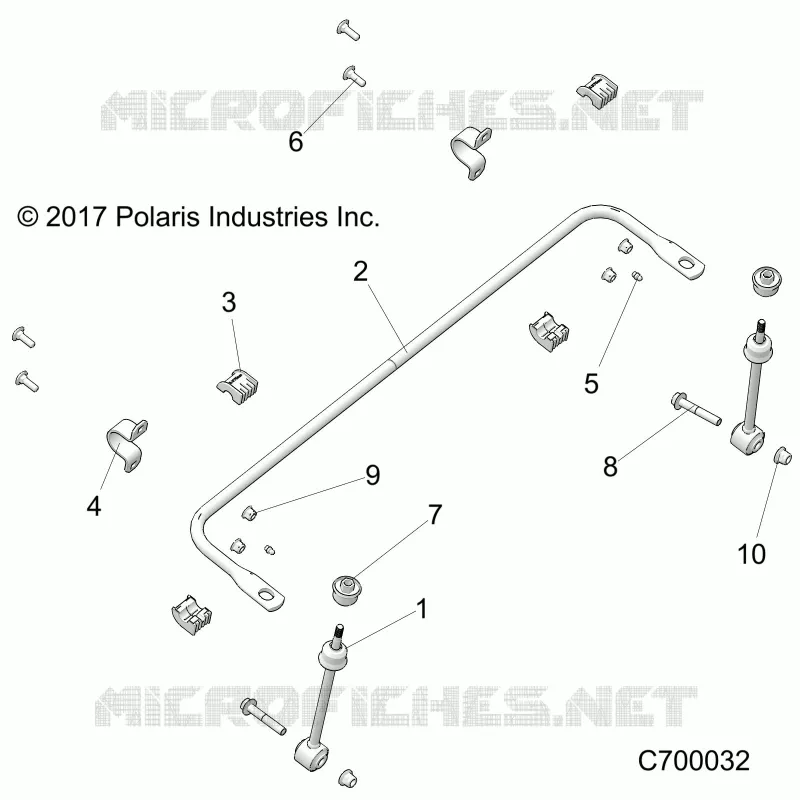 FRONT SUSPENSION STABILIZER BAR- R19RRW99A9/AD/AJ/AP/B9/BD/BJ/BP (C700032)