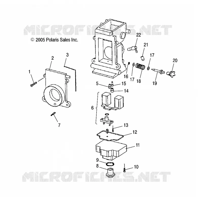 ENGINE, CARBURETOR, LOWER