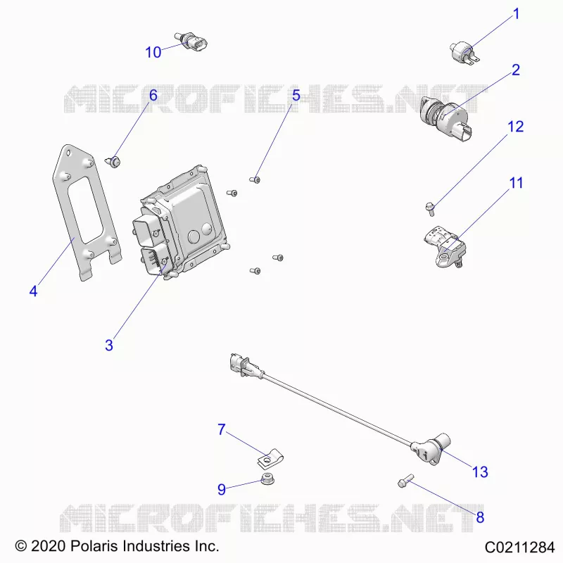 ELECTRICAL, SWITCHES, SENSORS AND ECM