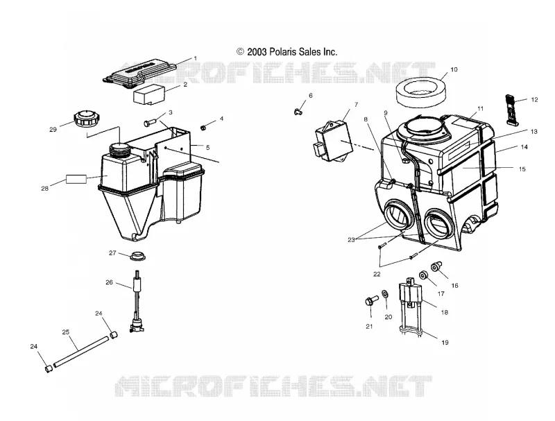 OIL TANK/AIR BOX