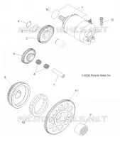 ENGINE, STARTING MOTOR