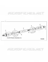 DRIVE TRAIN, REAR HALF SHAFT