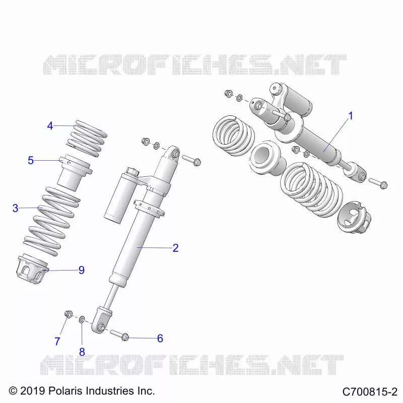 FRONT SUSPENSION SHOCK MOUNTING