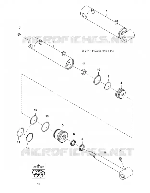 ANGLE BROOM CYLINDER