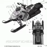 DECALS  XC, INDIAN SKY BLUE SIDE PANEL W/LIME SQZE ACCENT SC SELECT