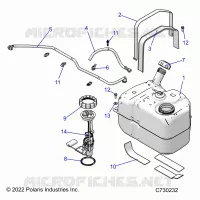 FUEL SYSTEMS, FUEL TANK ASM.