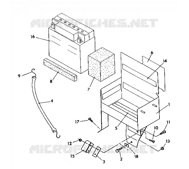 BATTERY BOX 500 SPX (4922552255012A)