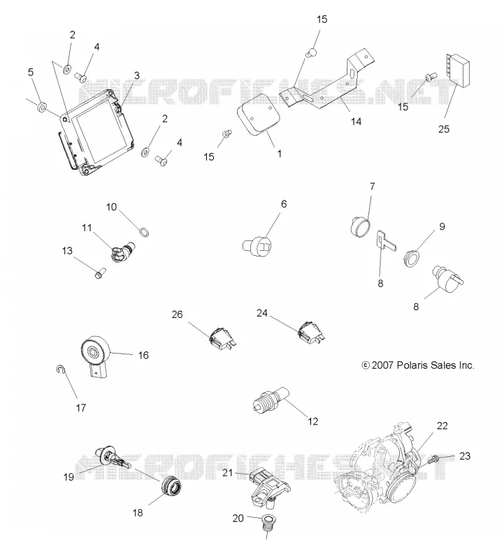 SWITCHES AND SENSORS AND ECM