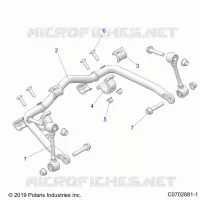 FRONT SUSPENSION STABILIZER BAR