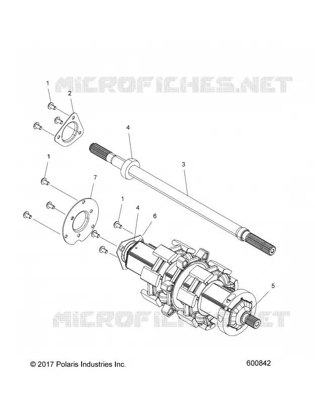 DRIVE TRAIN, JACKSHAFT AND DRIVE SHAFT