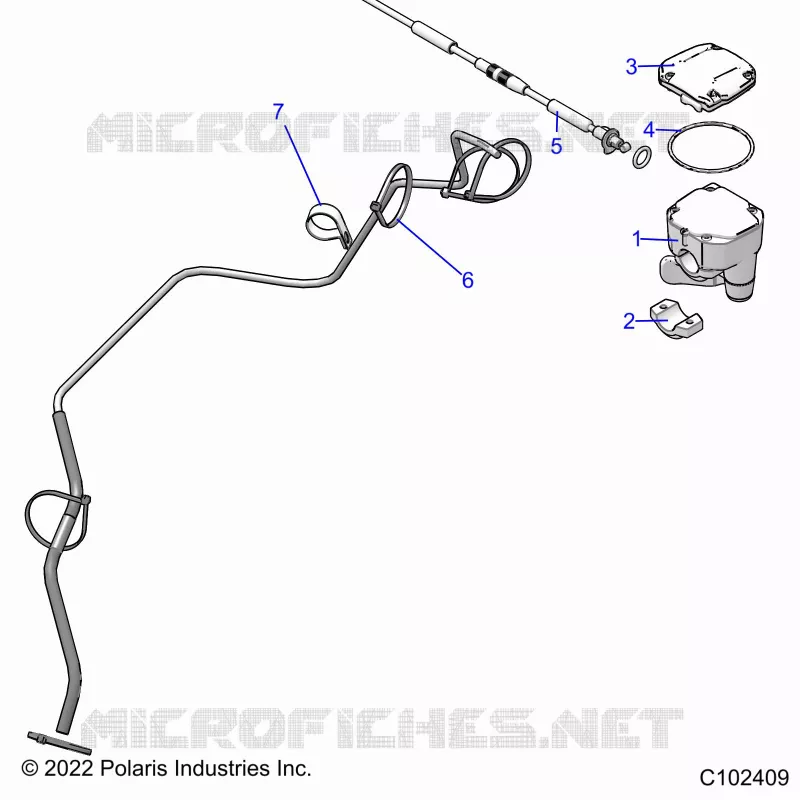 STEERING, CONTROLS, THROTTLE ASM. AND CABLE