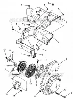 BLOWER HOUSING   RECOIL STARTER WIDETRAK GT 0962061 AND EUROPEAN WIDETRAK G (4931623162C011)