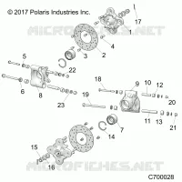 SUSPENSION, REAR CARRIER