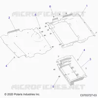 FLOOR PANELS, REAR