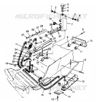 COOLING SYSTEM 500 EFI 0973774 (4938423842B006)