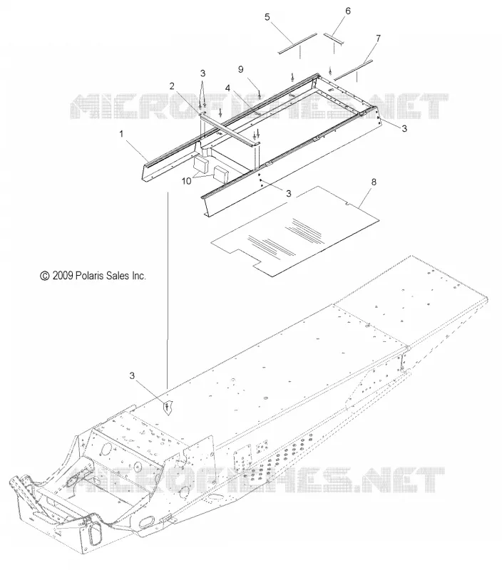 CHASSIS, SEAT RISER