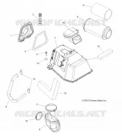 ENGINE, AIR INTAKE